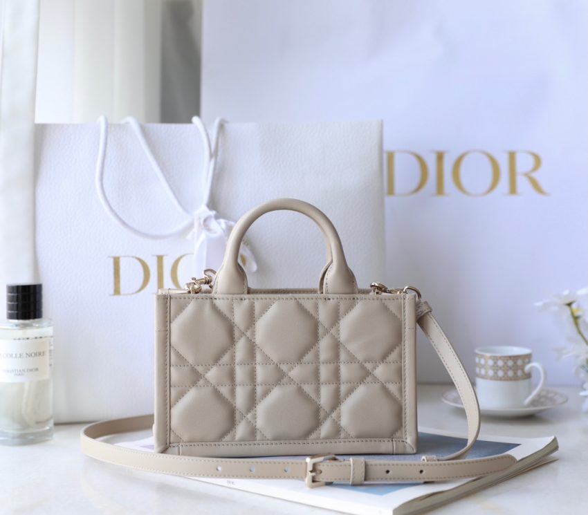 Replica Dior Tote Book Mini Beige - top-rated replica designer bag