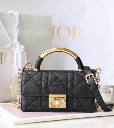 Replica Dior Ange Black - premium-grade designer purse dupe
