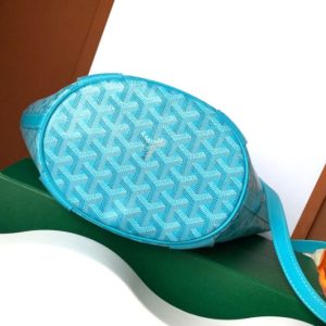 Replica Goyard Belharra Turquoise Blue - top-tier luxury replica shoulder bag