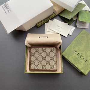 Replica Gucci Interlocking Wallet Brown - near-authentic luxury replica handbag