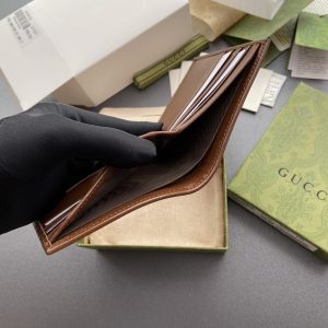 Replica Gucci Interlocking Wallet Brown - elite superclone designer purse