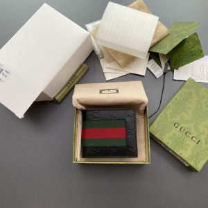 Replica Gucci Double G bifold Wallet Leather - best quality luxury bag dupe