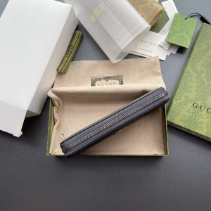 Replica Gucci Ophidia Zipper Wallet Grey - top-tier luxury replica shoulder bag