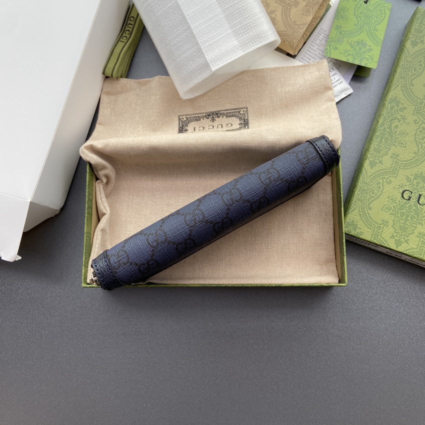 Replica Gucci Ophidia Zipper Wallet Black - top-rated replica designer bag