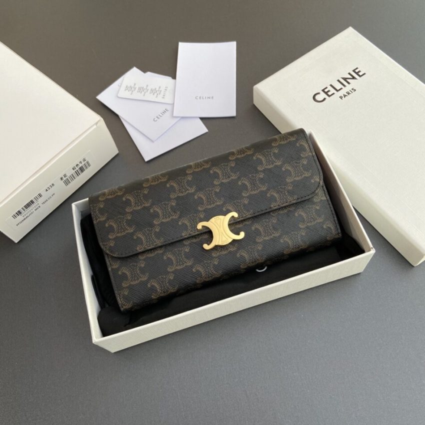 Replica Celine Triumphe Long Wallet - best-selling designer handbag dupe