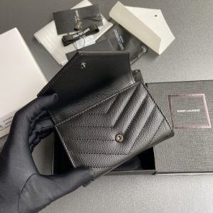 Replica Yves Saint Laurent Two-fold Wallet - elite superclone designer purse