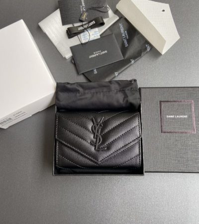 Replica Yves Saint Laurent Two-fold Wallet - best quality luxury bag dupe