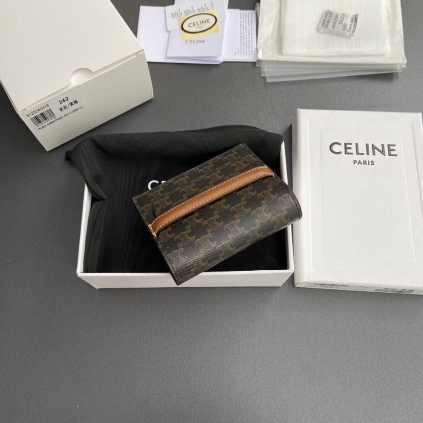 Replica Celine Triumphe Wallet - best quality luxury bag dupe