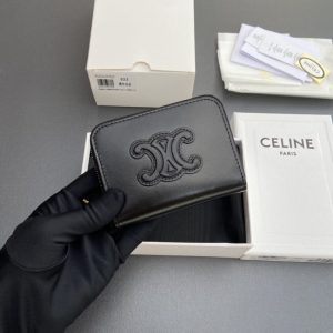 Replica Celine Triumphe Small Zippy Wallet - best quality luxury bag dupe