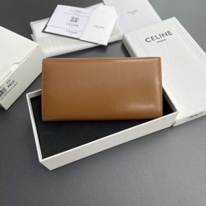 Replica Celine Triumphe Long Wallet Brown - high-accuracy replica luxury purse