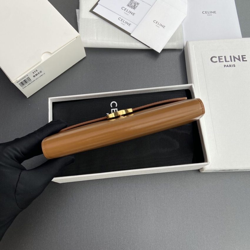 Replica Celine Triumphe Long Wallet Brown - elite superclone designer purse