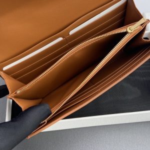 Replica Celine Triumphe Long Wallet Brown - elite superclone designer purse