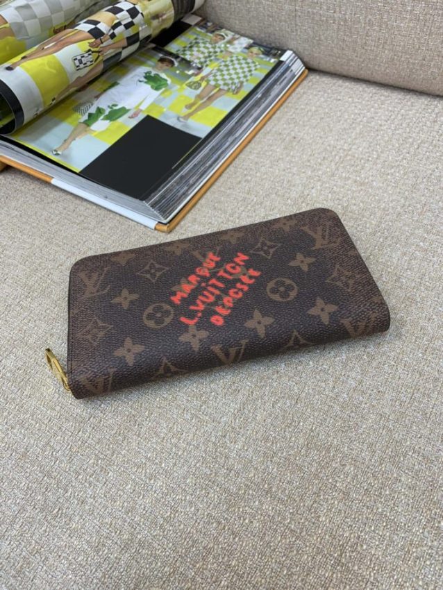 Replica Louis Vuitton Zippy Wallet Monogram - premium 1:1 fake handbag model