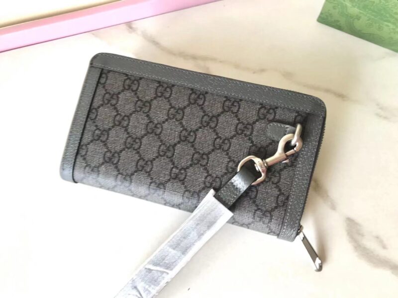 Replica Gucci Ophidia GG Wallet Grey - high-quality designer bag clone