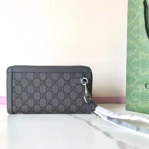 Replica Gucci Ophidia GG Wallet Grey - premium-grade designer purse dupe