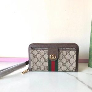 Replica Gucci Ophidia GG Wallet Beige - premium-grade designer purse dupe