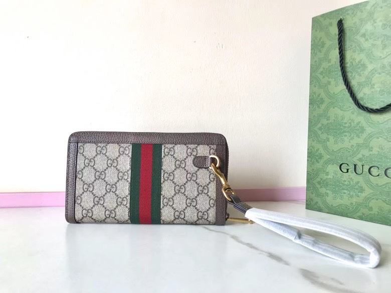 Replica Gucci Ophidia GG Wallet Beige - ultra-realistic fake designer tote