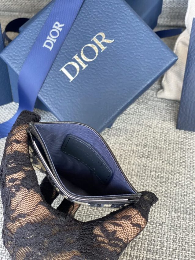 Replica Dior Card Holder Oblique - authentic-look luxury purse replica