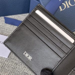 Replica Dior Jacquard Wallet Black - best-selling designer handbag dupe