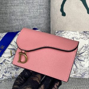 Replica Dior Saddle Flap Card Holder - authentic-look luxury purse replica