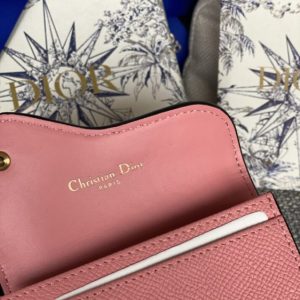 Replica Dior Saddle Flap Card Holder - premium-grade designer purse dupe