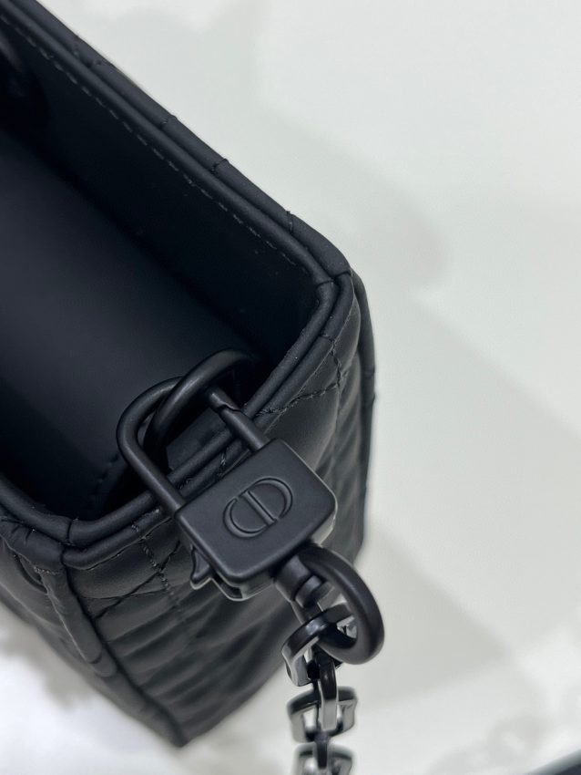 Replica Dior Lady D-Joy Large Bag Black Matte - near-authentic luxury replica handbag