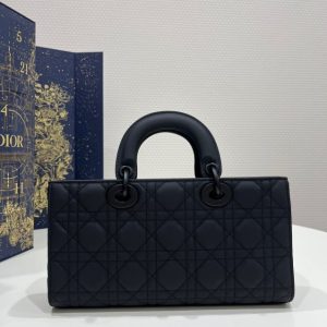 Replica Dior Lady D-Joy Large Bag Black Matte - realistic designer-inspired fake bag
