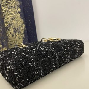 Replica Dior Lady D-Joy Large Bag Wool - high-quality designer bag clone