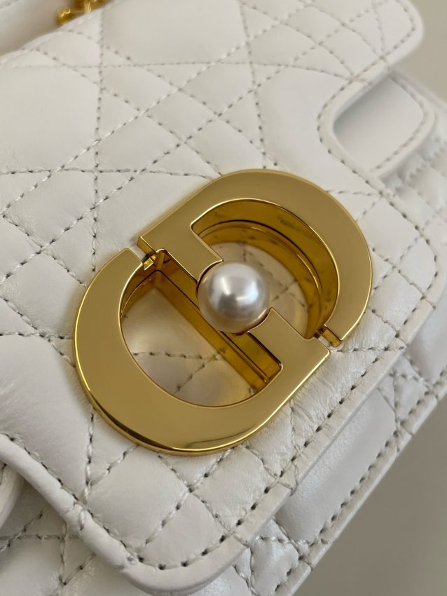 Replica Dior Jolie Top Handle White - high-accuracy replica luxury purse