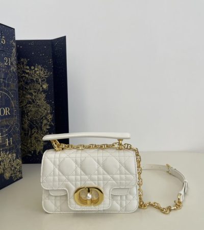 Replica Dior Jolie Top Handle White - top-rated replica designer bag