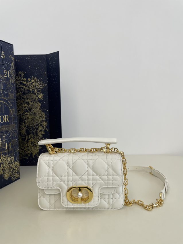 Replica Dior Jolie Top Handle White - top-rated replica designer bag