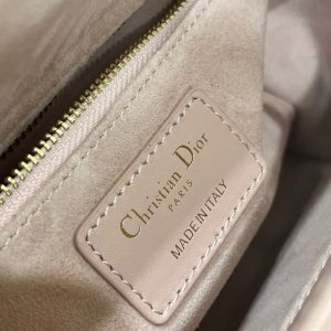 Replica Lady Dior Powered Pink ABC - ultra-realistic fake designer tote