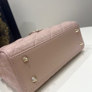 Replica Lady Dior Powered Pink ABC - top-rated replica designer bag