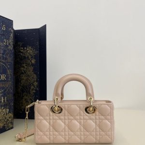 Replica Dior Lady D-Joy Bag Pink - premium 1:1 fake handbag model