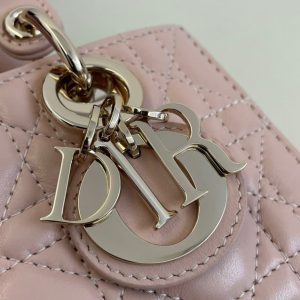 Replica Dior Lady D-Joy Mini Bag Pink - authentic-look luxury purse replica