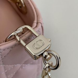 Replica Dior Lady D-Joy Mini Bag Pink - top-tier luxury replica shoulder bag