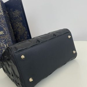 Replica Lady Dior Large Black New - premium-grade designer purse dupe