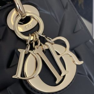 Replica Lady Dior Medium Black - premium 1:1 fake handbag model