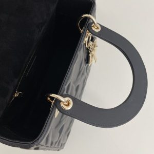 Replica Lady Dior Medium Black - realistic designer-inspired fake bag