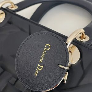 Replica Lady Dior Medium Black - realistic designer-inspired fake bag