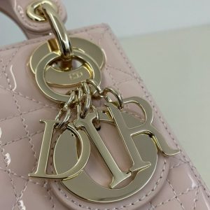 Replica Lady Dior Mini Pink Patent - best-selling designer handbag dupe