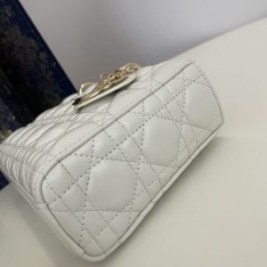 Replica Dior Lady D-Joy Large Bag White - elite superclone designer purse