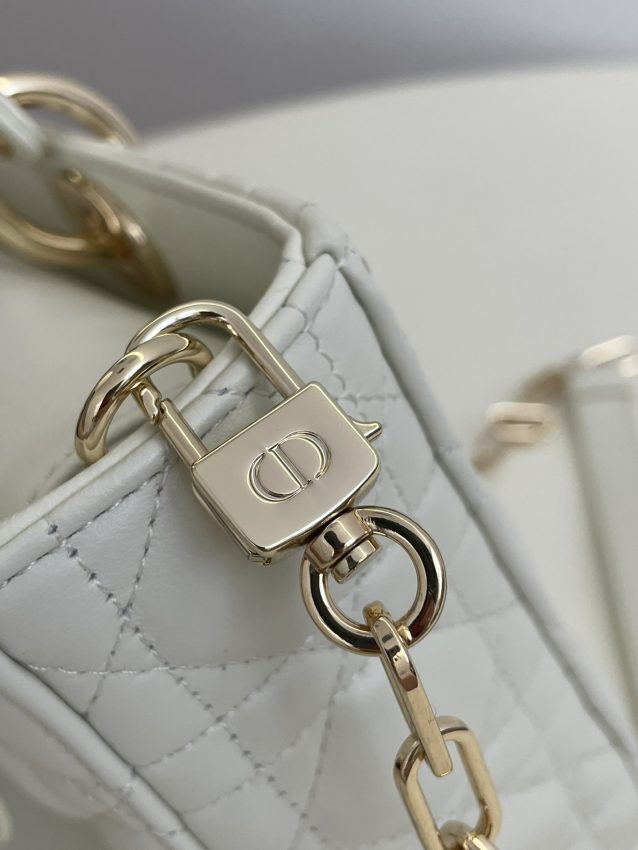Replica Dior Lady D-Joy Large Bag White - elite superclone designer purse