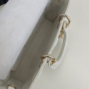 Replica Dior Lady D-Joy Large Bag White - 1:1 designer replica handbag