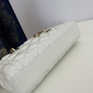 Replica Dior Lady D-Joy Large Bag White - top-rated replica designer bag
