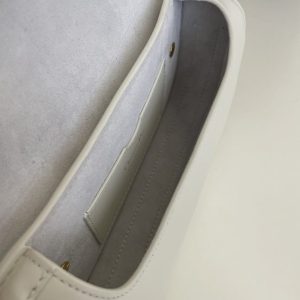 Replica Dior Bobby East-West White - premium 1:1 fake handbag model