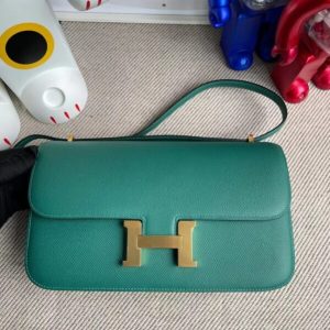 Replica Hermes Constance 26cm Green - high-end fake designer purse