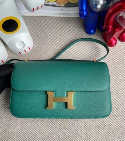 Replica Hermes Constance 26cm Green - high-end fake designer purse