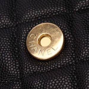 Replica CHANEL Hobo Medium Black - authentic-look luxury purse replica