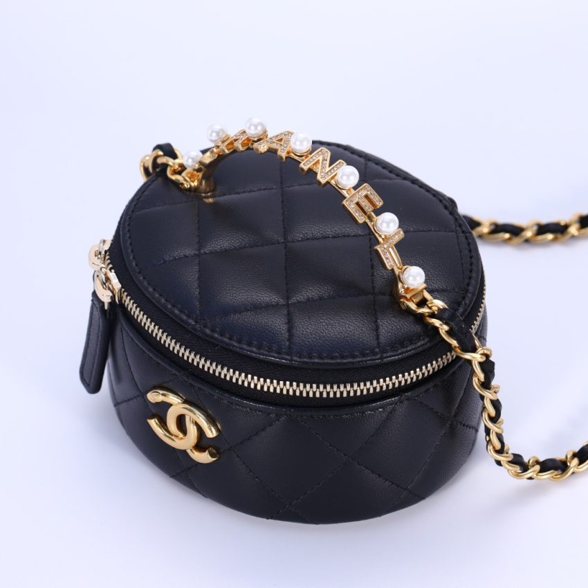 Replica CHANEL 23B Pearl Cylinder - high-quality designer bag clone